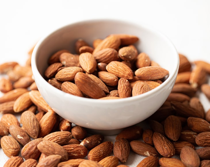 Organic Dry Roasted Almonds with Himalayan Salt - Image 3