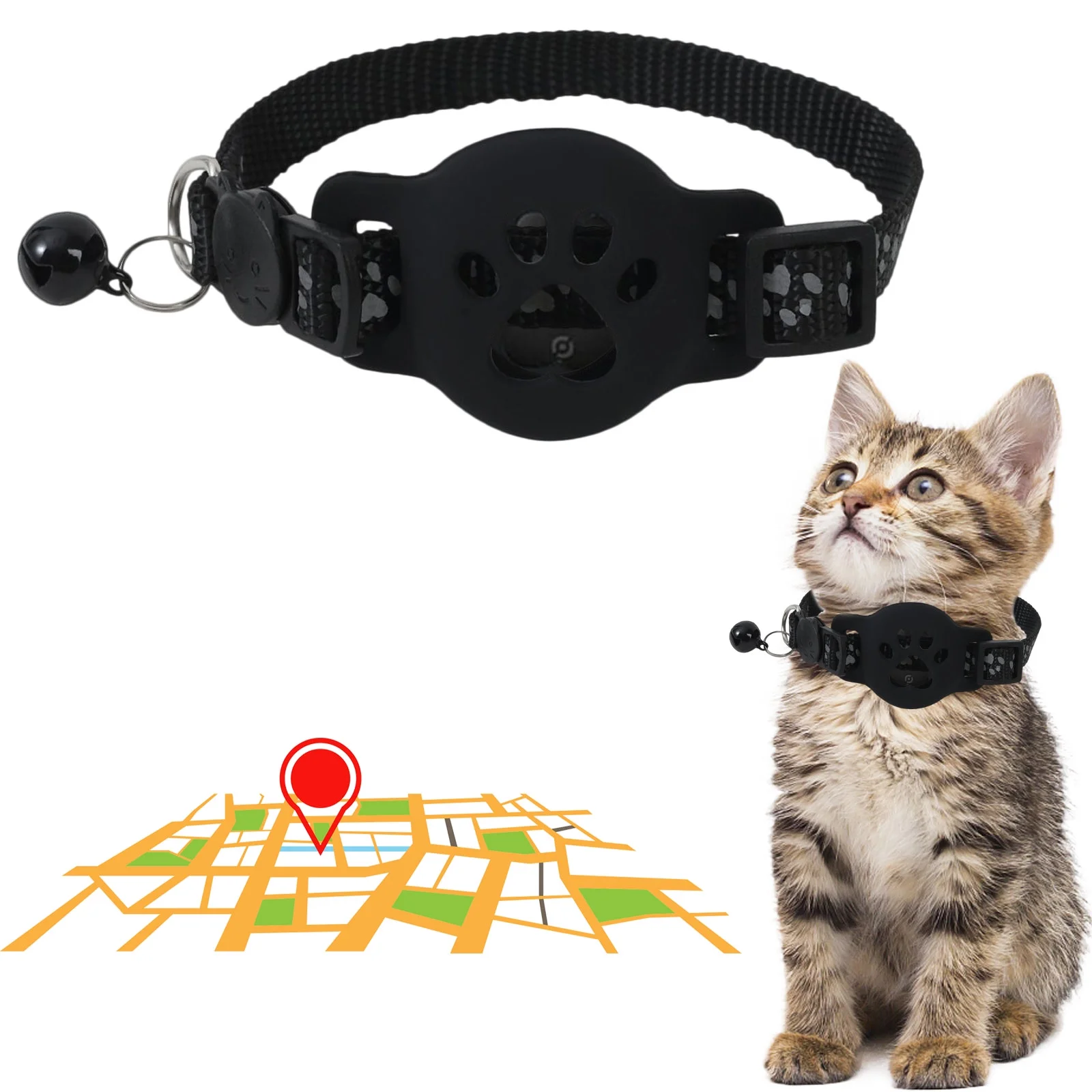 Cat Tracker GPS Collar for Cats Electronic Pet Locator - Image 3
