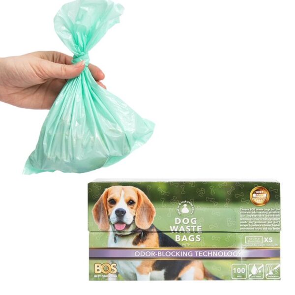 BOS Odor-Sealing Dog Poop Bags for Pet Waste