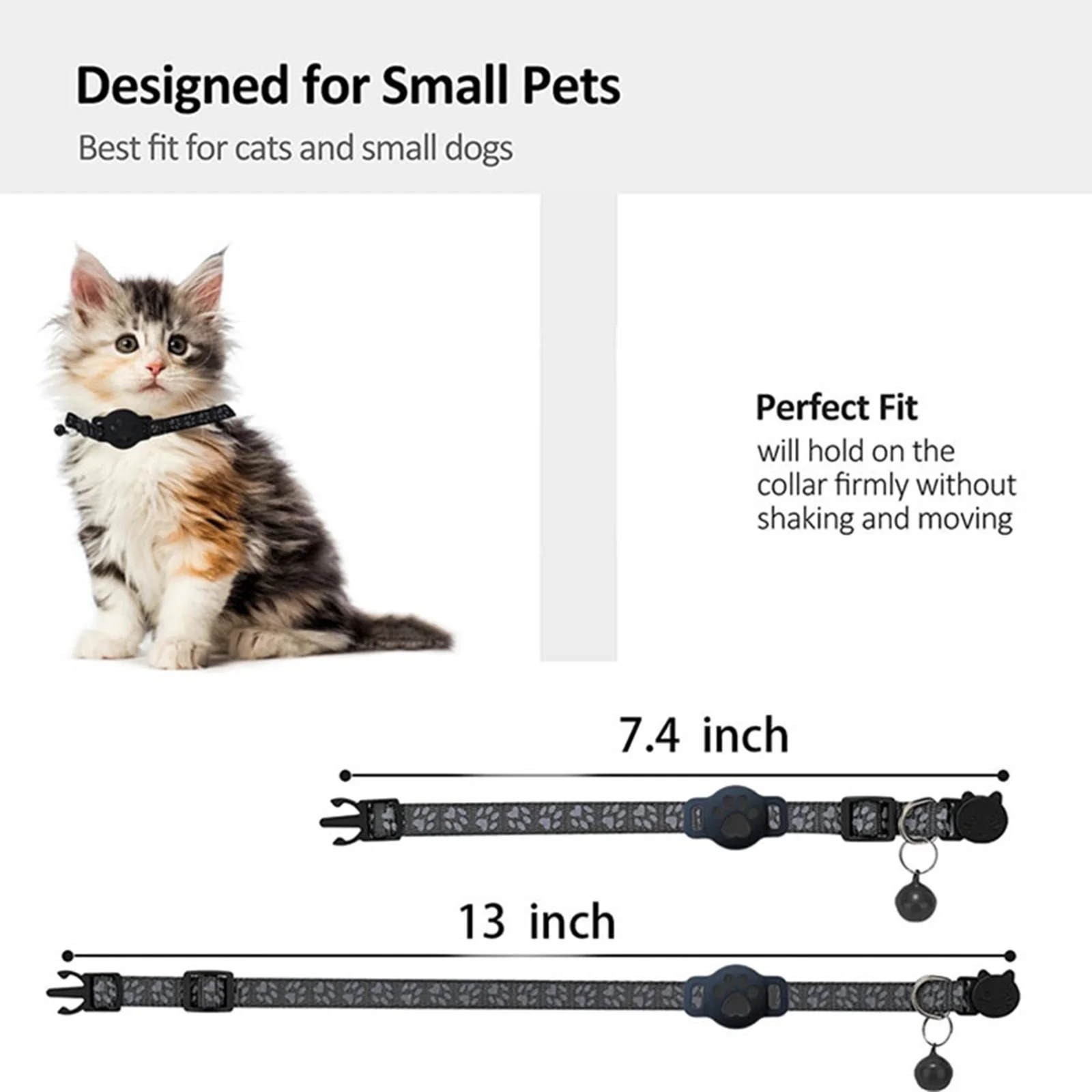 Cat Tracker GPS Collar for Cats Electronic Pet Locator - Image 4